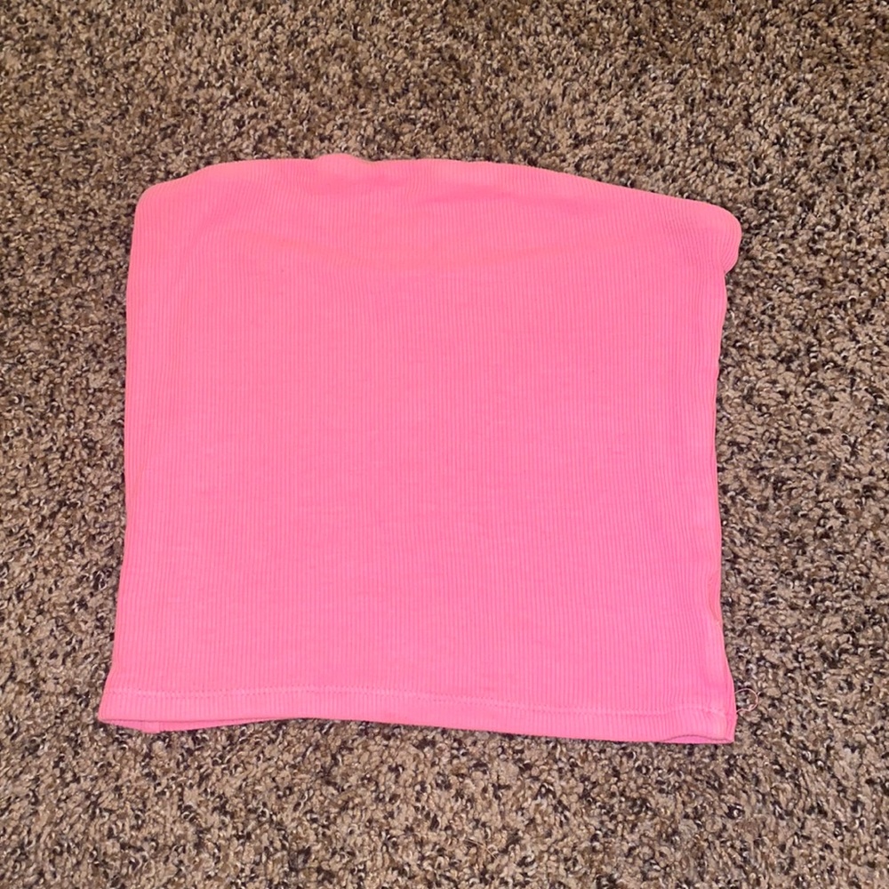 American Eagle pink tube top